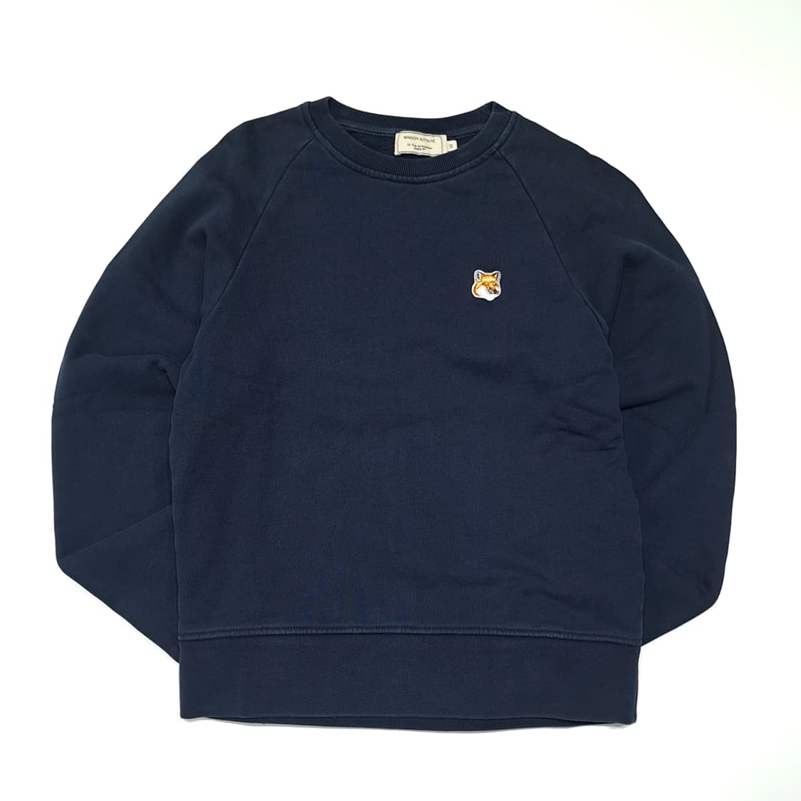 CL864 XS 메종키츠네 폭스헤드 네이비 맨투맨 스웻셔츠 상품이미지1