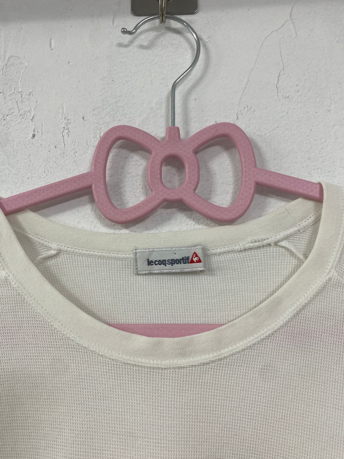 LE COQ PINK GLITTER T-SHIRT 상품이미지4