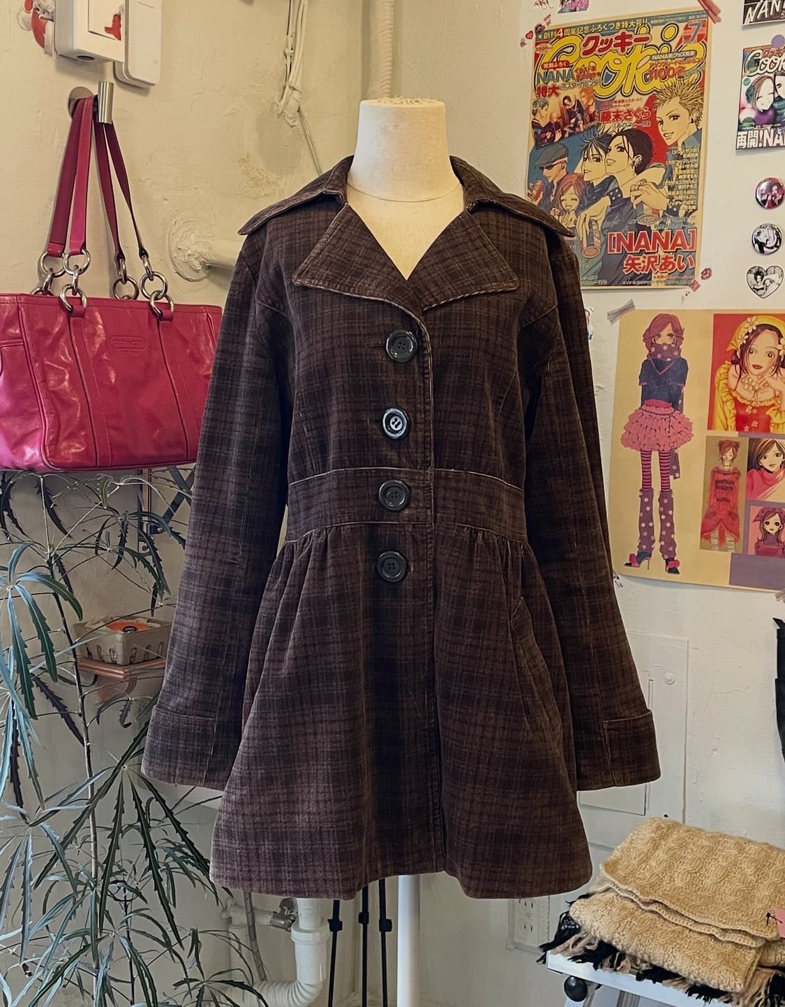 체크 플레어 자켓 [무배] 상품이미지1