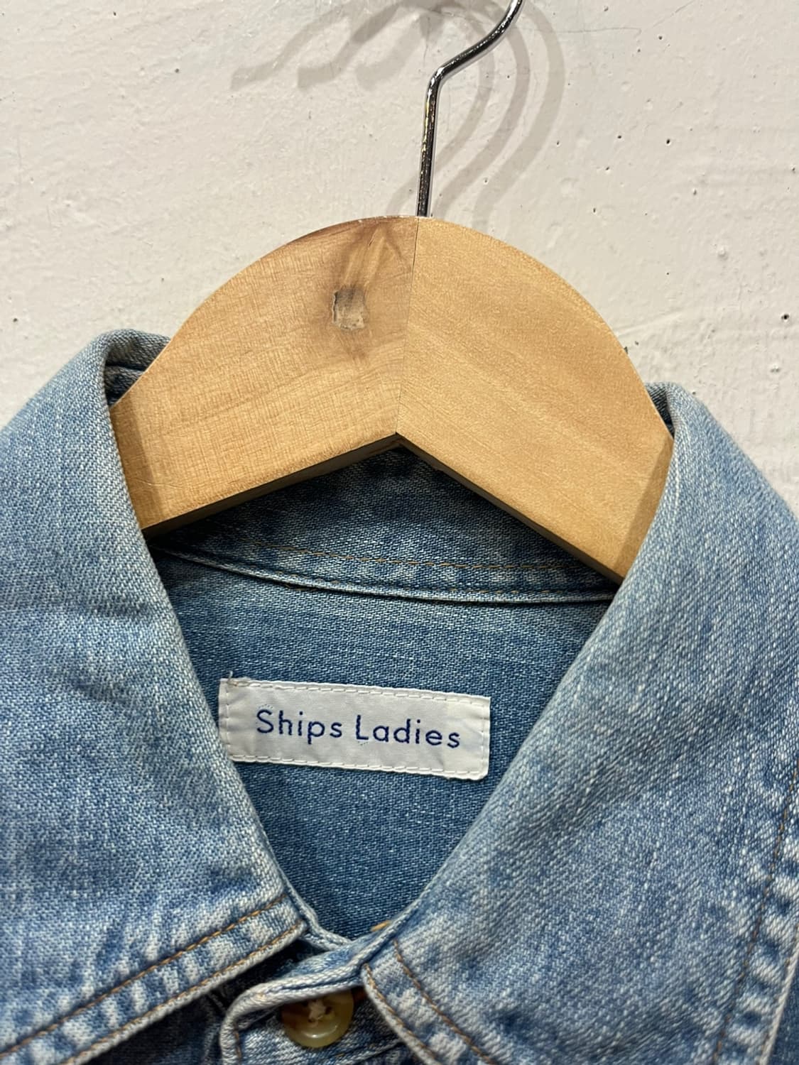 SHIPS 쉽스 데님셔츠 우먼즈 상품이미지3