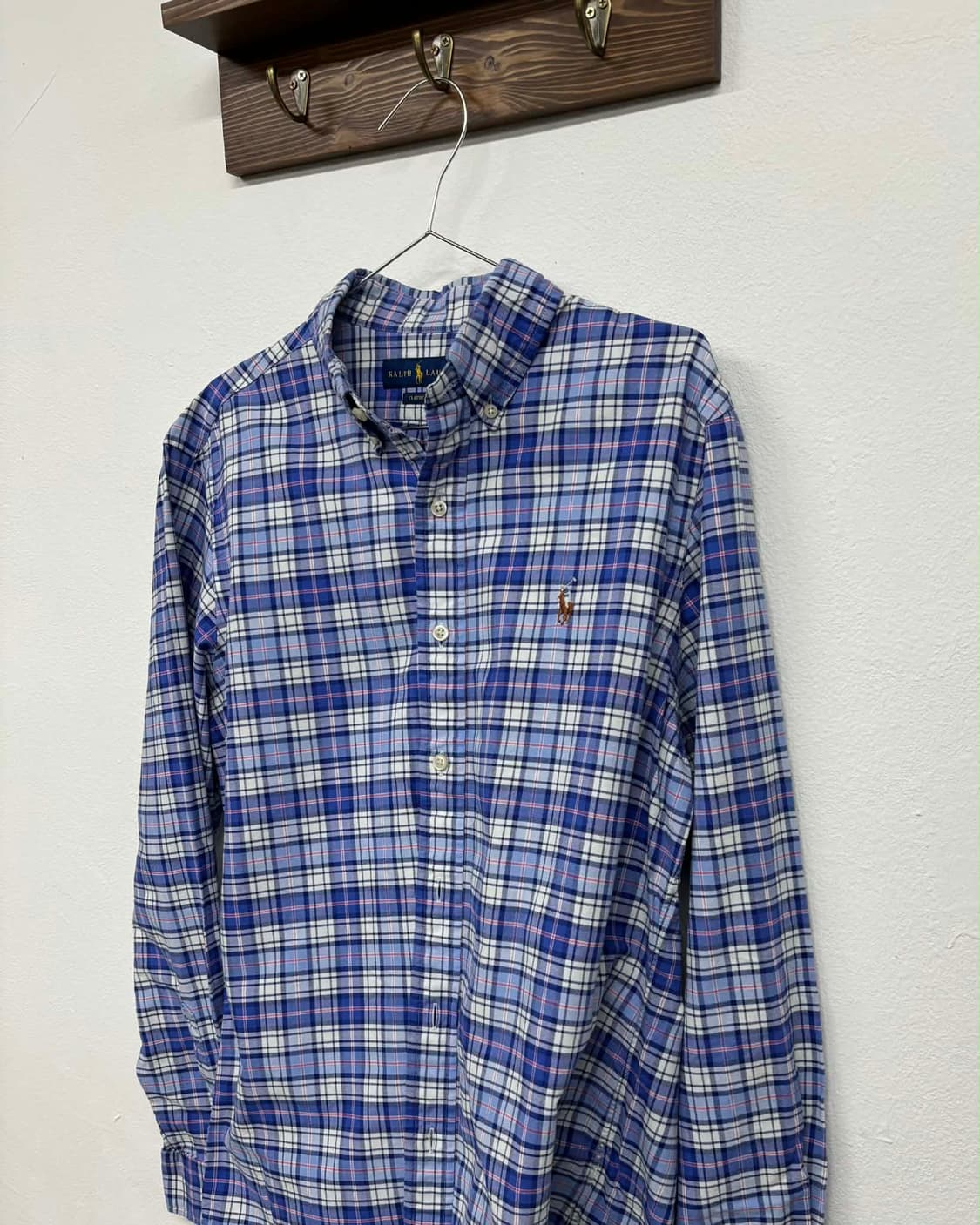 [M] 폴로 랄프로렌 클래식핏 체크 셔츠 상품이미지4