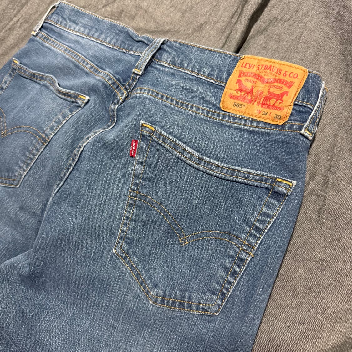 505 Blue Denim Pants 상품이미지7