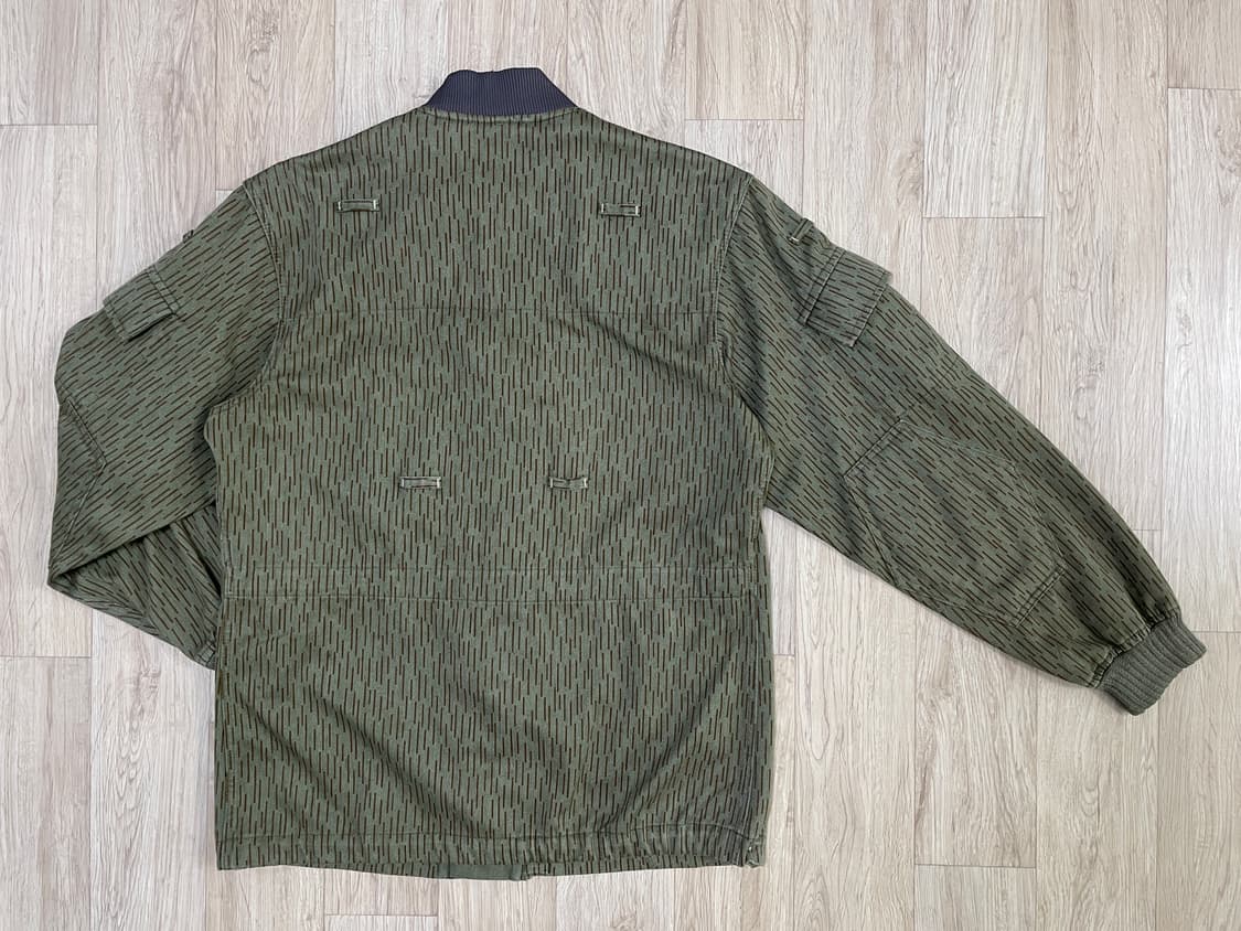 100) 50's 독일군 레인패턴 블루종 자켓 상품이미지2