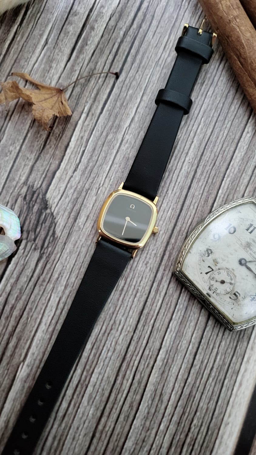 정품 오메가 드빌 미니멀 드레스 쿼츠시계 상품이미지1