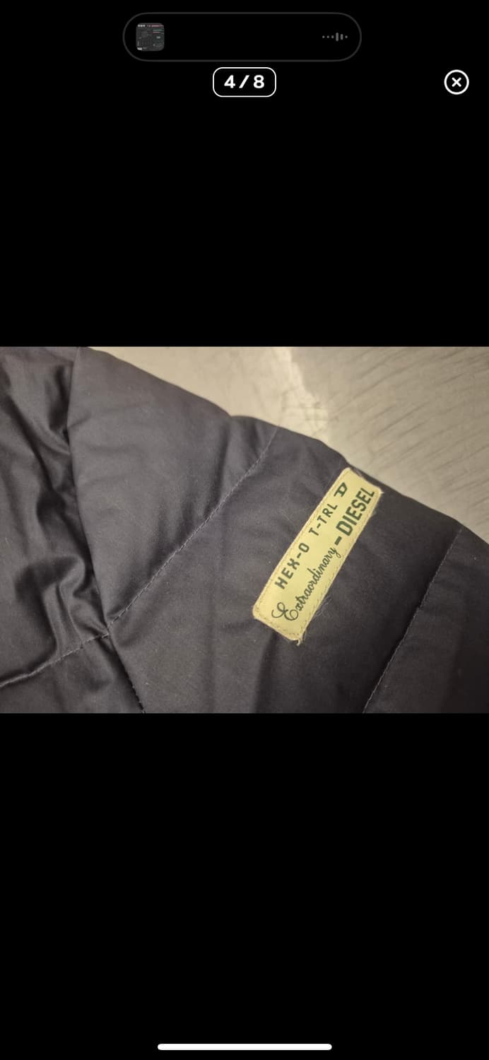 00s 디젤 패딩 봄버 상품이미지4