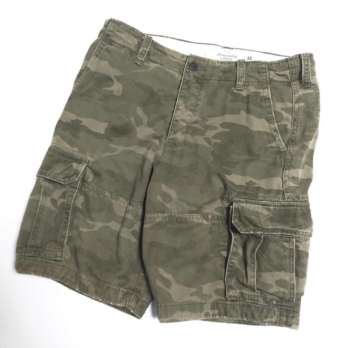 아베크롬비 빈티지 카모 카고 쇼츠 반바지 상품이미지3