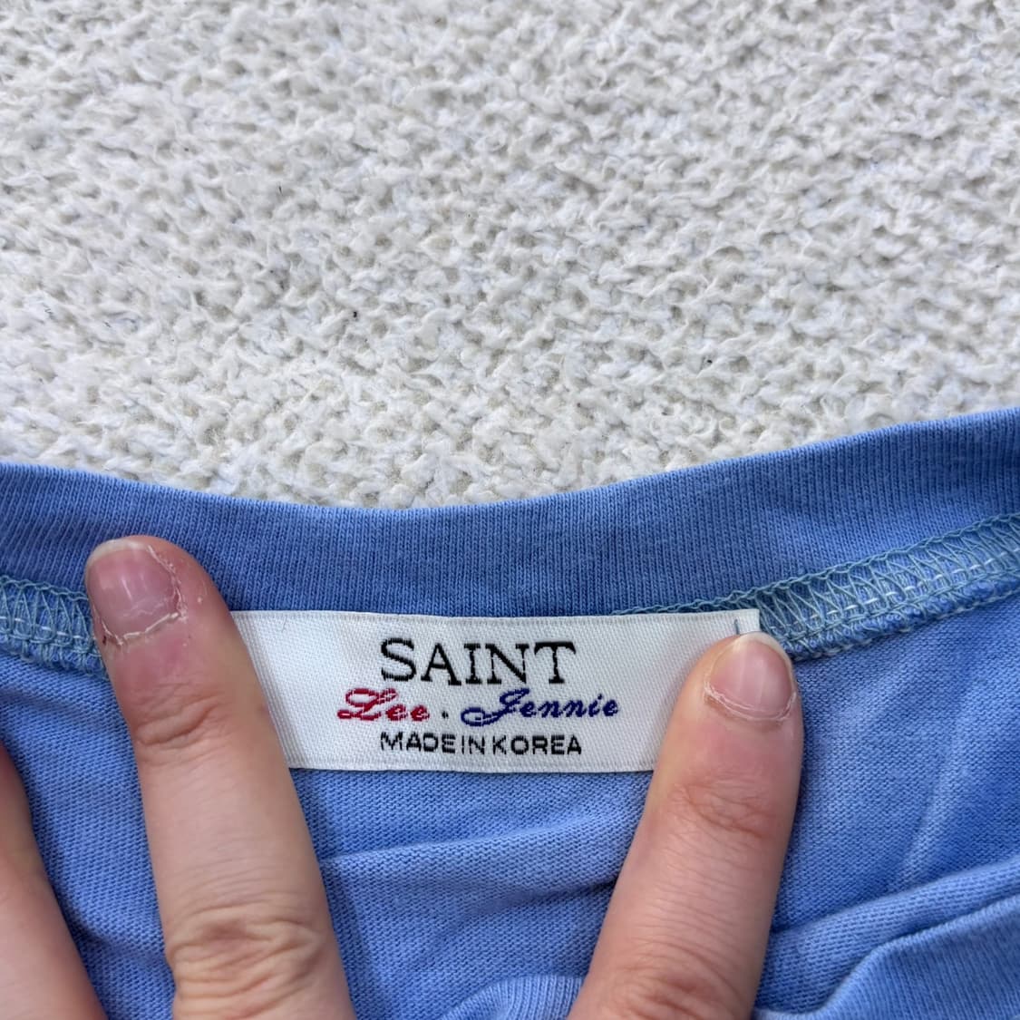 실측확인 세인트제임스 반팔 티셔츠 0423E 상품이미지3