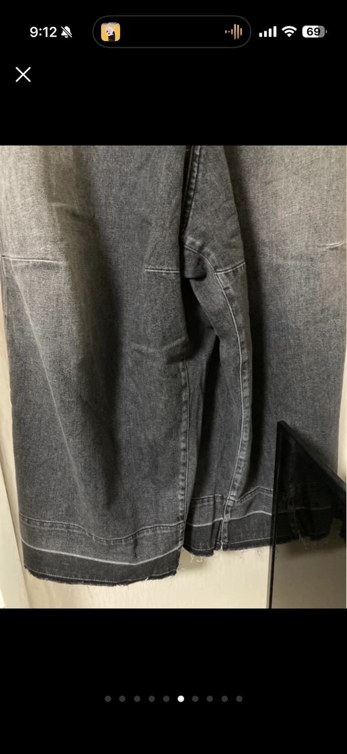 R13 / 그레이 와이드 데님팬츠 / 28 상품이미지6