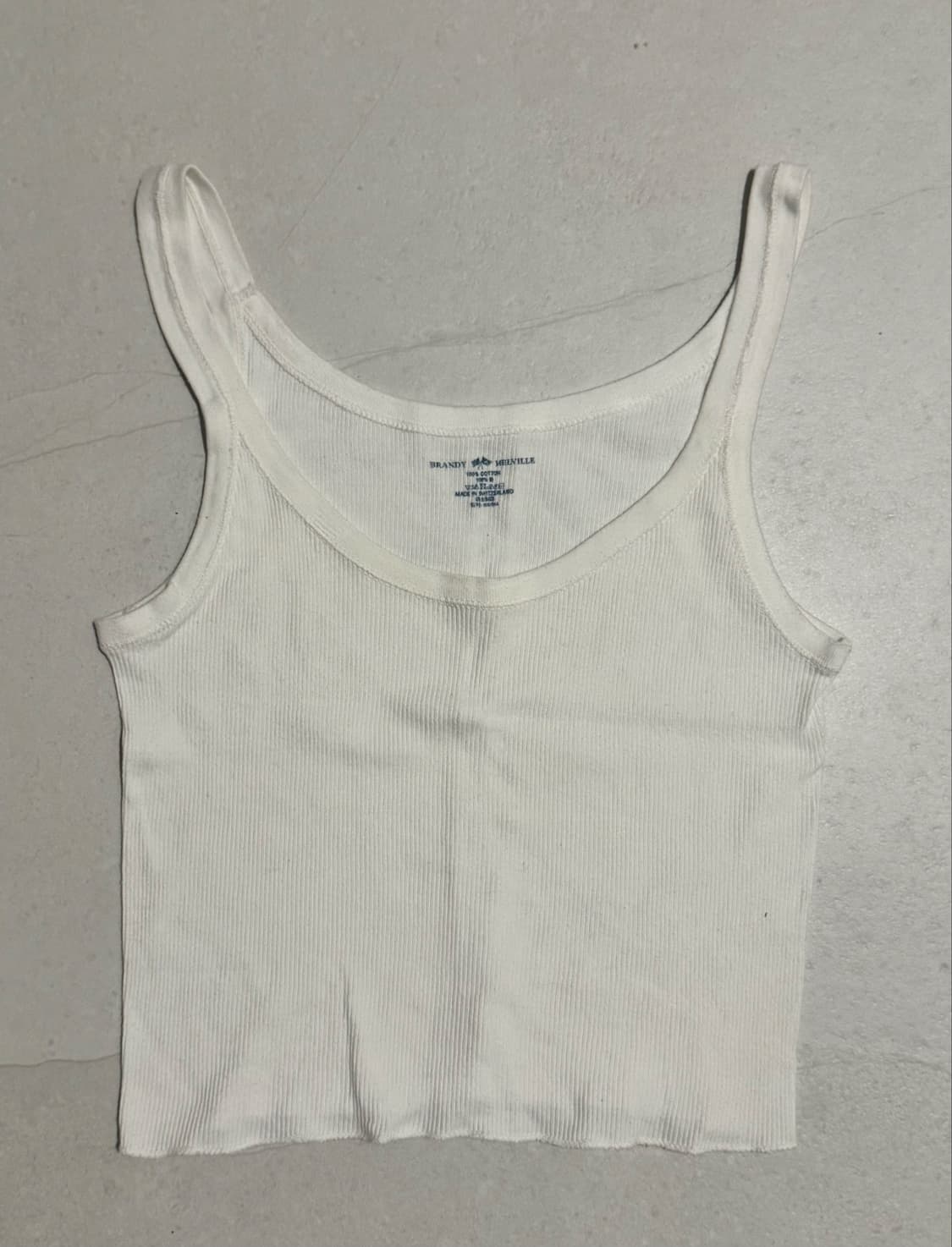 Brandy white sleeveless top 상품이미지1