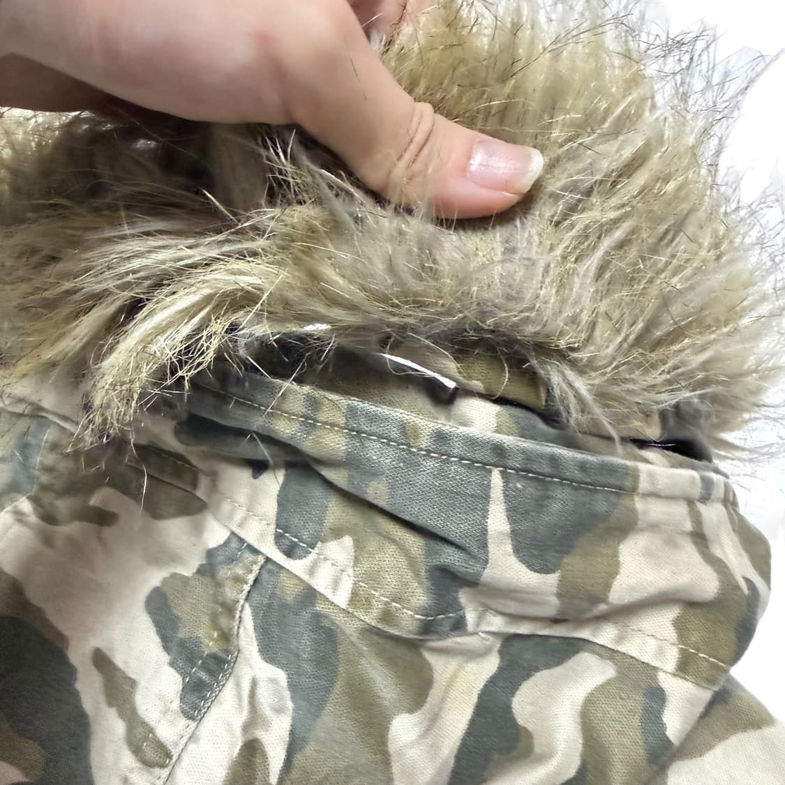 ROXY 록시 울프죠 안감퍼 카모 코튼자켓 상품이미지7