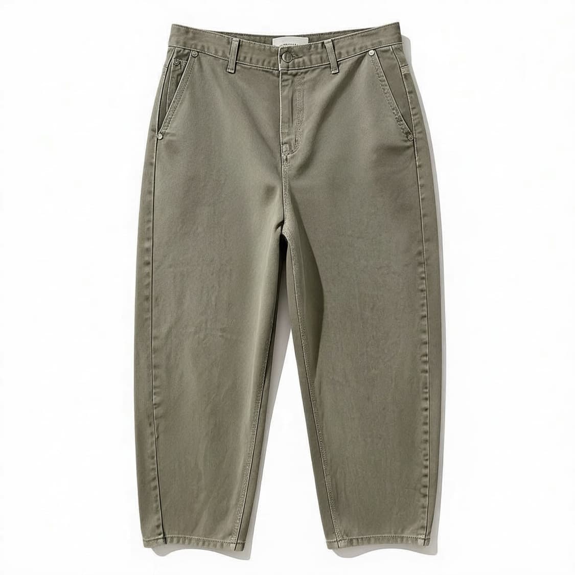 킨더살몬 면 크롭 팬츠 3 상품이미지1