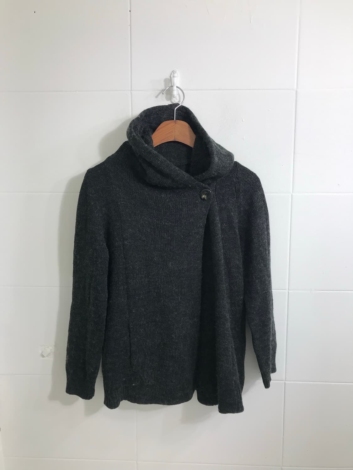 무채색 데일리 니혼진 도트 코트 코디세트 상품이미지6