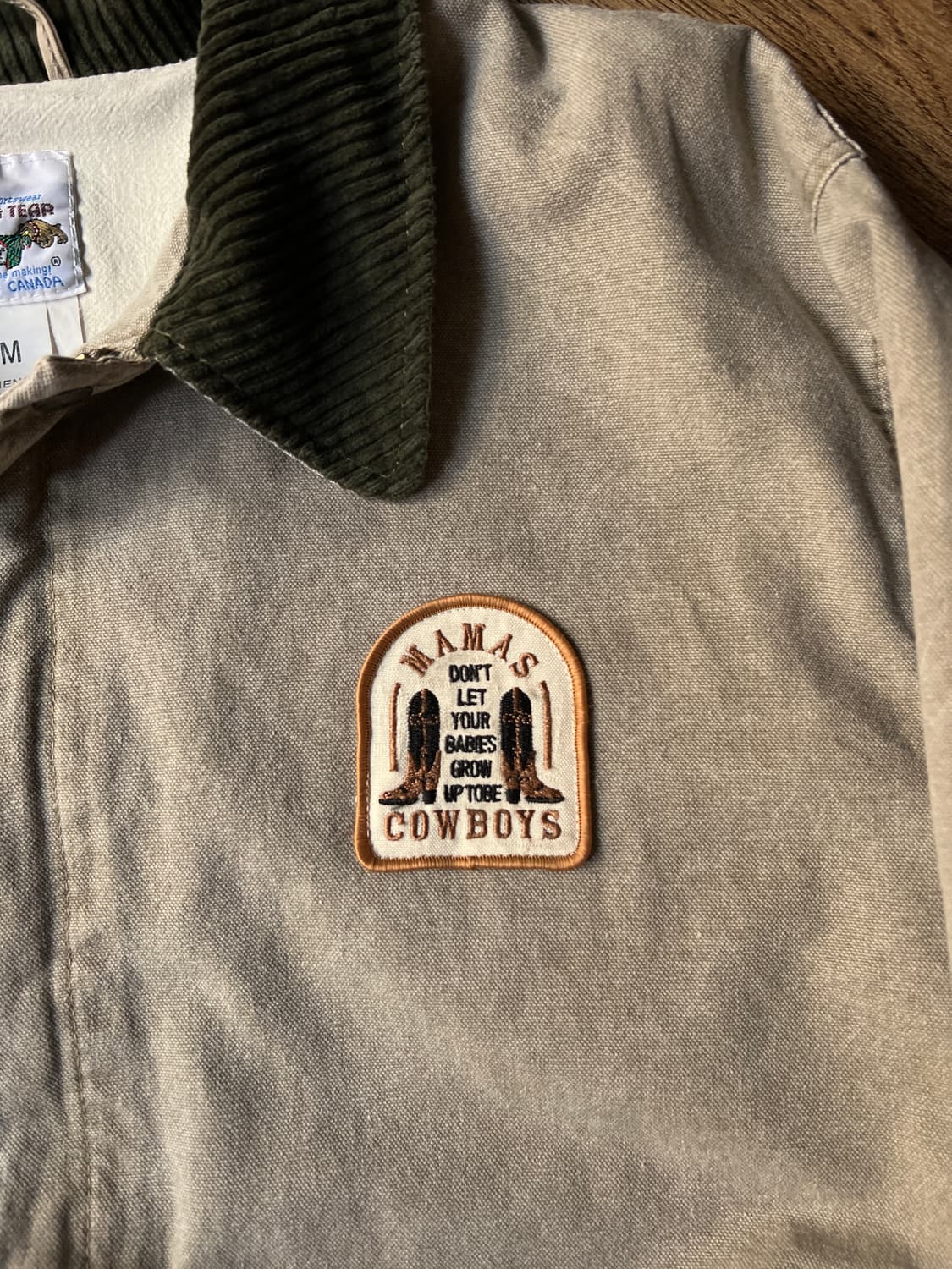 [M]웨스턴 패치업 A-2 타입 캔버스 워크자켓 상품이미지3