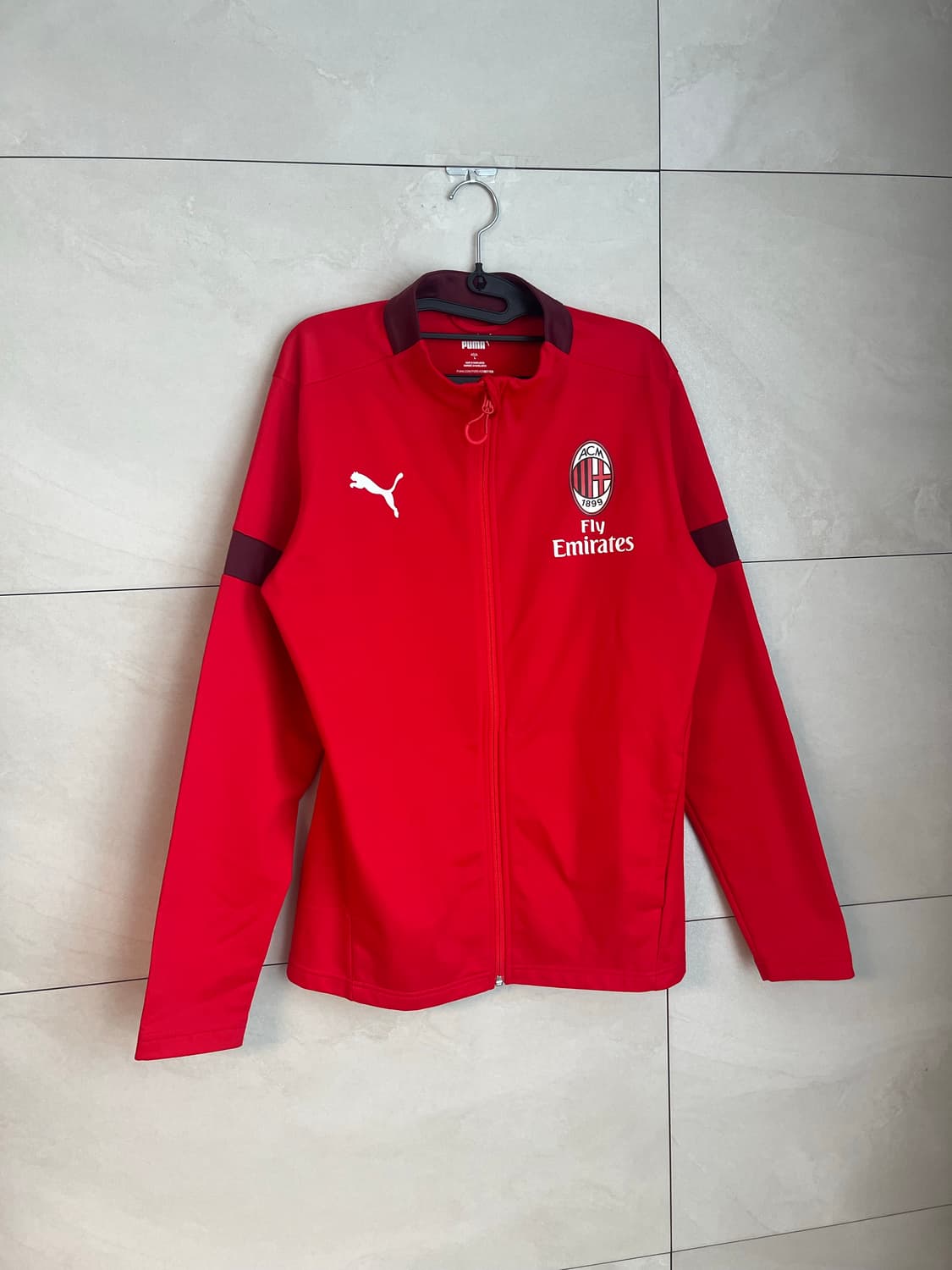 푸마 AC밀란 챔피언스 리그 트랙탑 자켓 져지 레드 (L) 상품이미지2