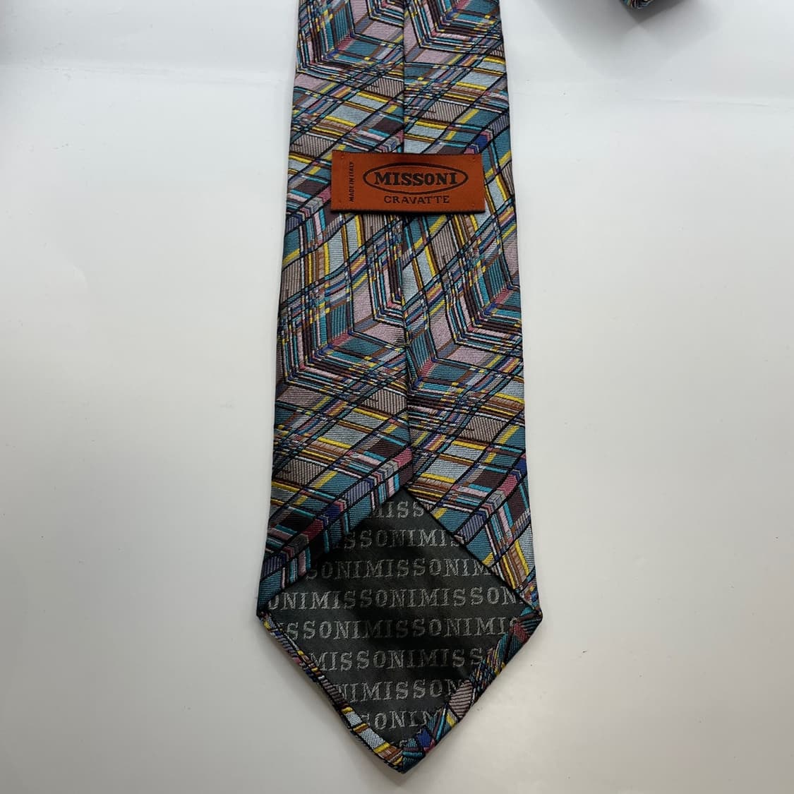 308) (MISSONI) 미쏘니 패턴 넥타이 상품이미지2