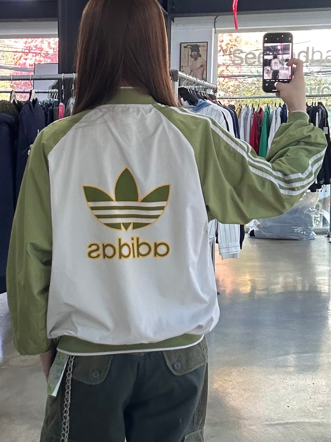 아디다스 빅로고 트랙 블루종자켓 상품이미지1