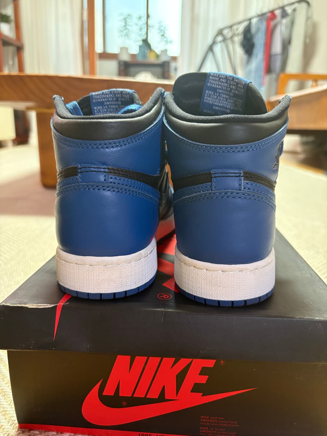 [230] 나이키 조던1 OG 로얄토 로얄블루 상품이미지3