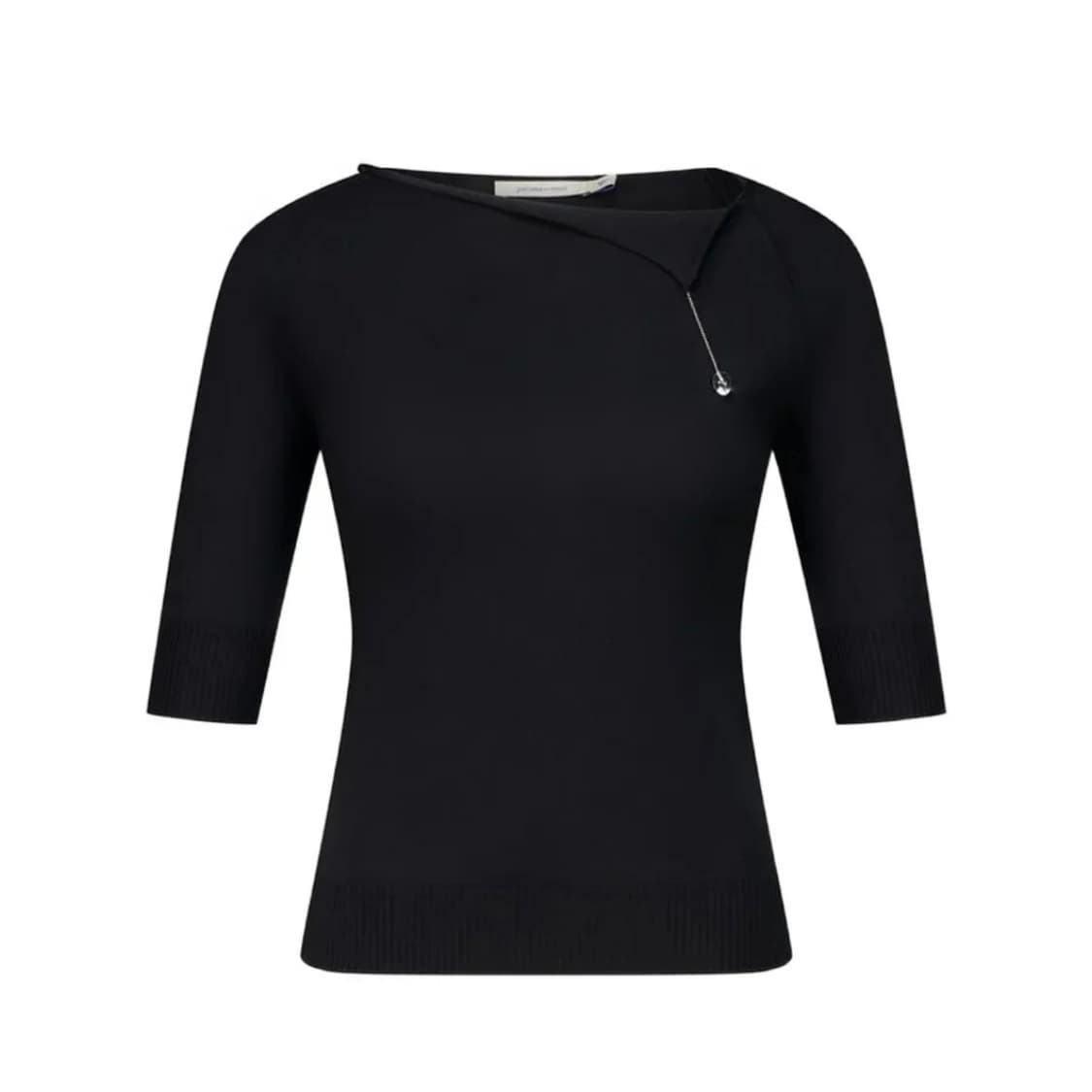 [S,M]팔로마울 Caun 탑/블랙 상품이미지5