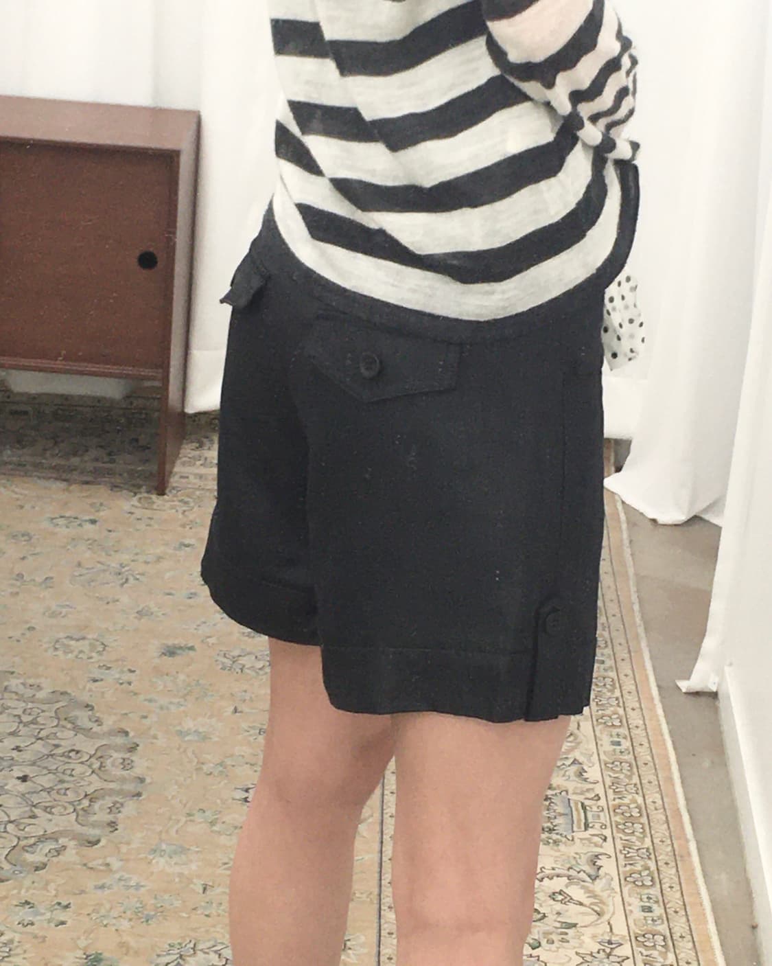 블랙 숏팬츠 상품이미지2