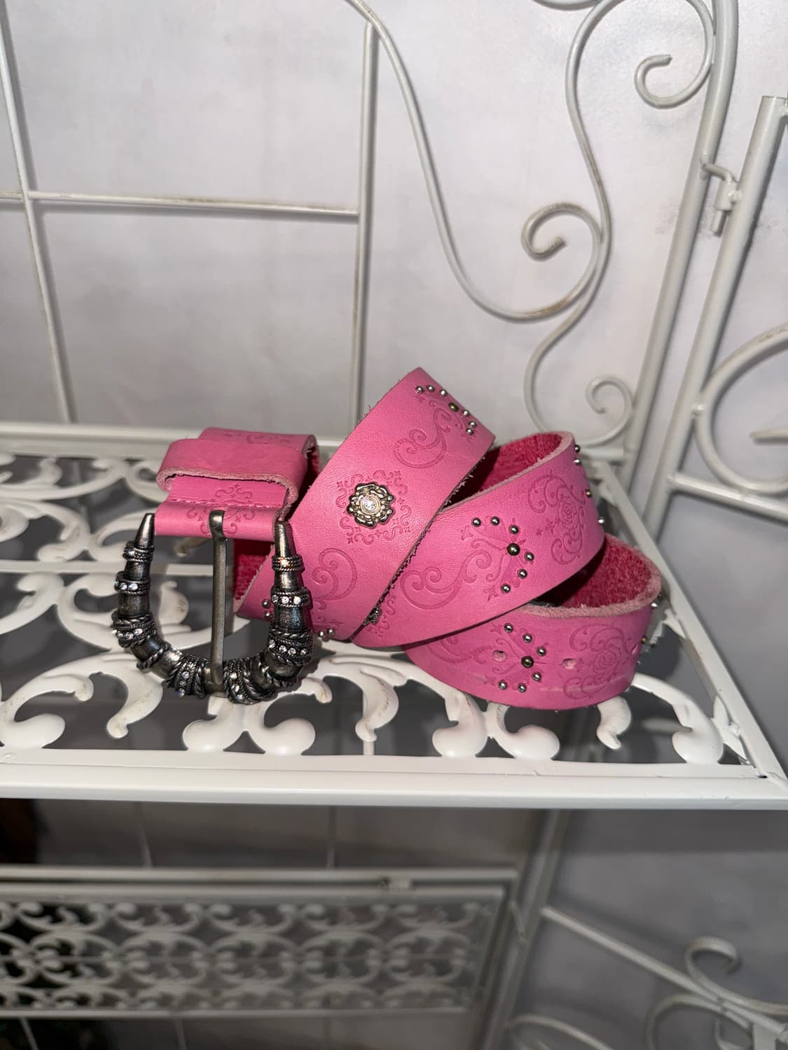 Pink oriental fairy heart butterfly belt 상품이미지3