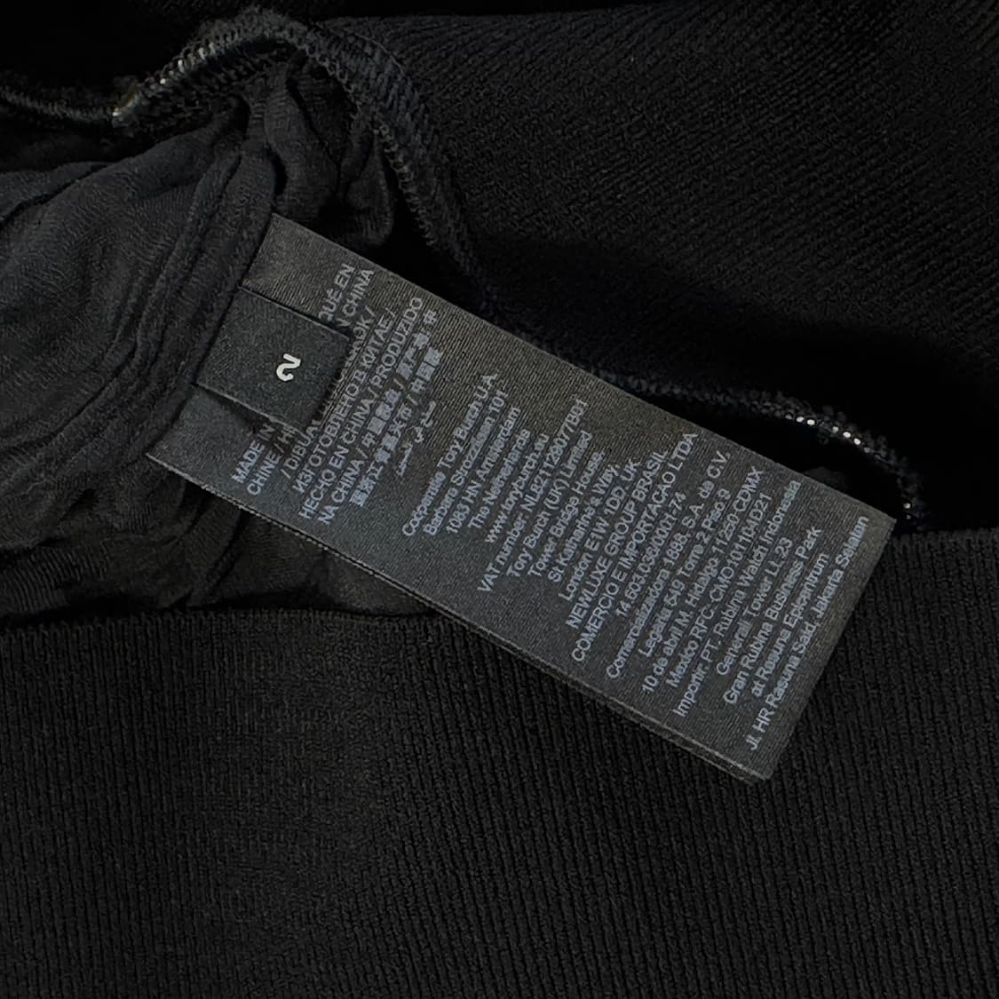 토리버치 신형 벨벳 블랙 데보레 탑 상품이미지6