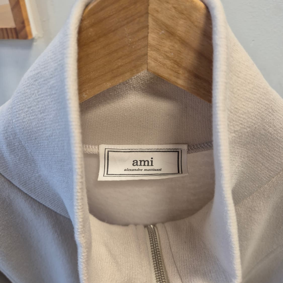 아미 아이보리 봄버 자켓  상품이미지3