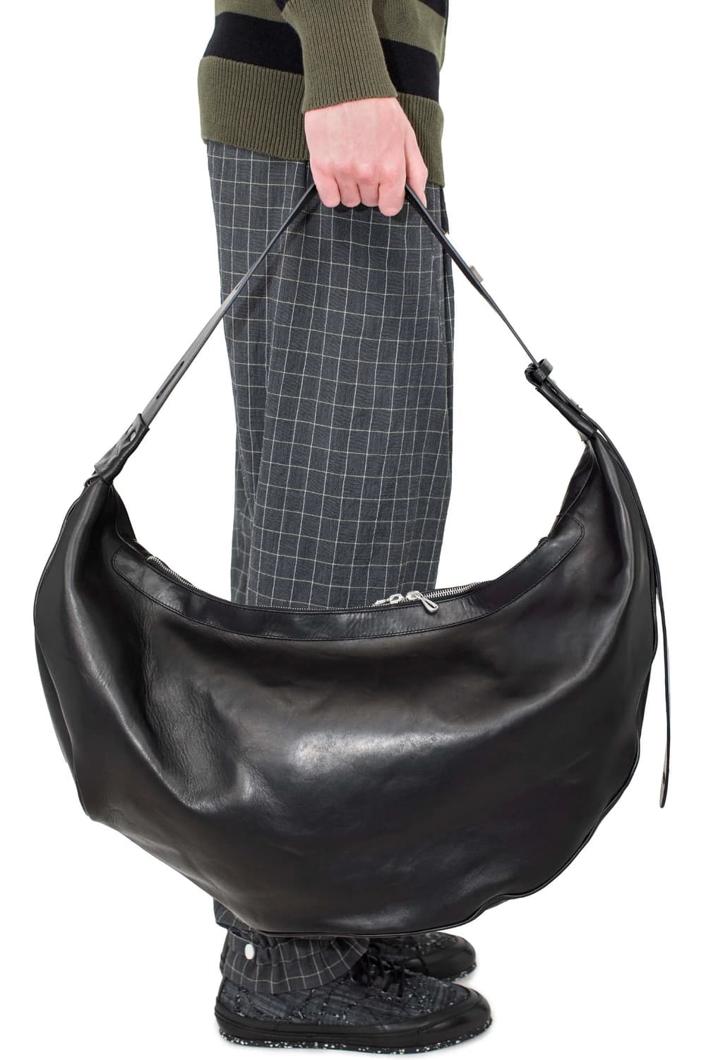 키코 코스타디노브 25fw MORAVIA 레더 백/블랙 상품이미지4