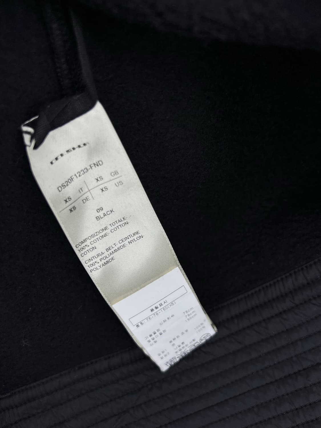 릭오웬스 다크쉐도우 우먼스 비대칭 컷아웃 맨투맨 상품이미지4