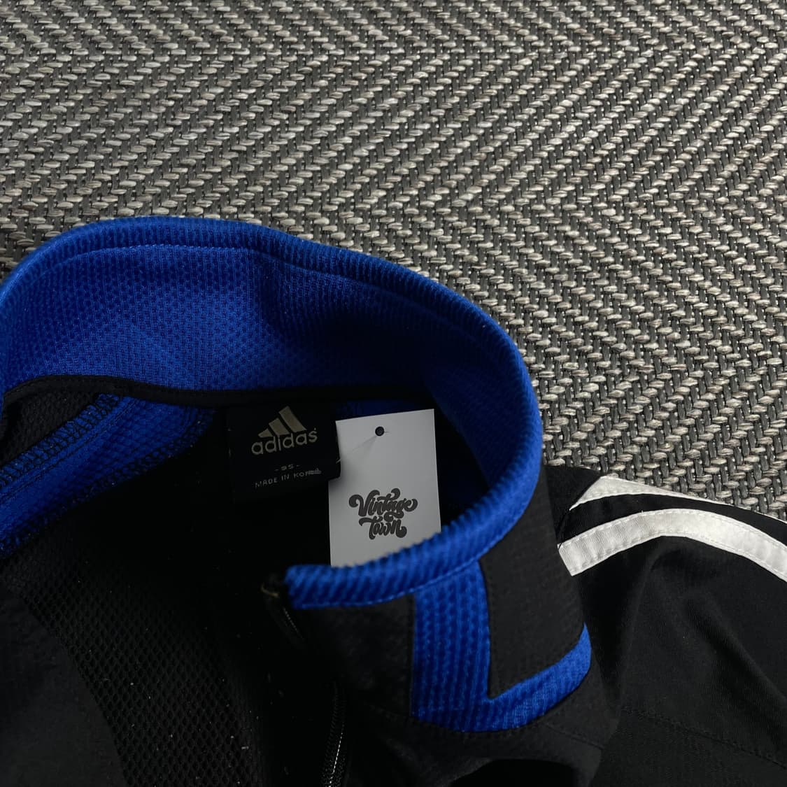 00s 아디다스 올드스쿨 배색 우븐 트랙자켓 & 트랙팬츠 세트o 3741 상품이미지5