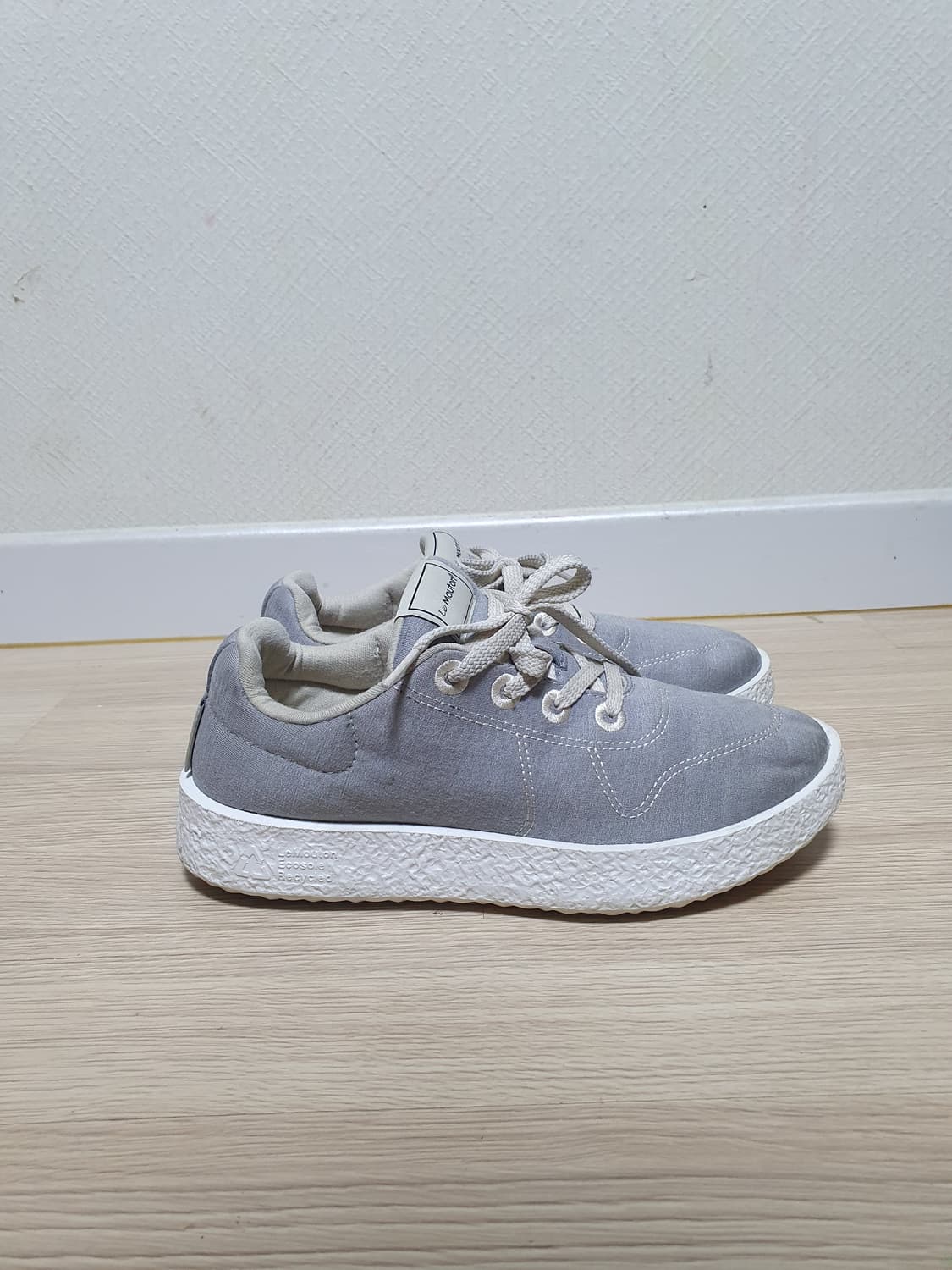 르무통 그레이 스니커즈 운동화 250 상품이미지1