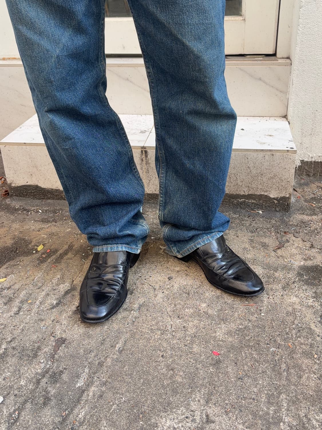 90‘s Balenciaga Paris Shirring BB loafer 상품이미지2