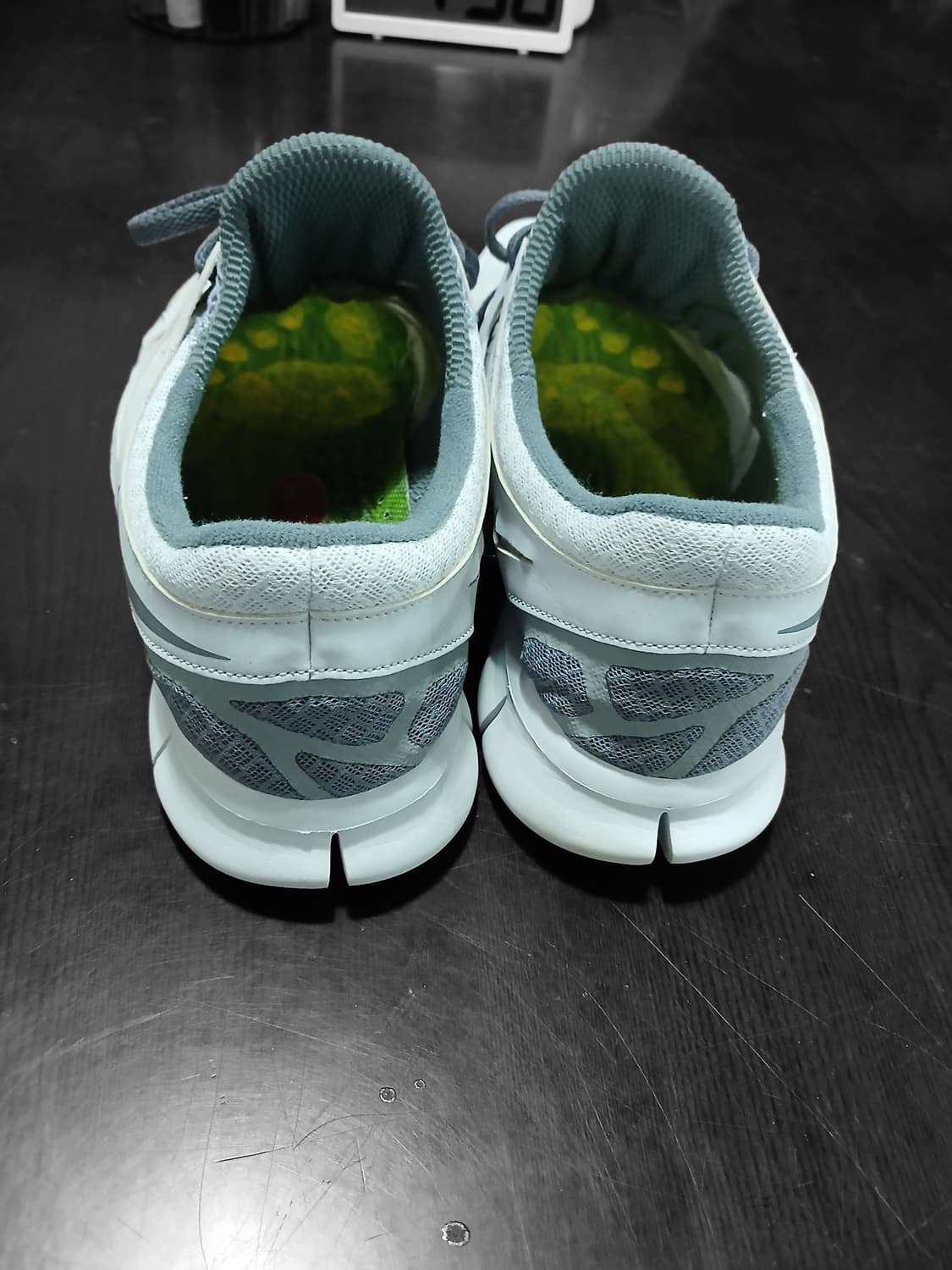 *나이키 프리 런 화이트/그레이 러닝화 280 상품이미지4