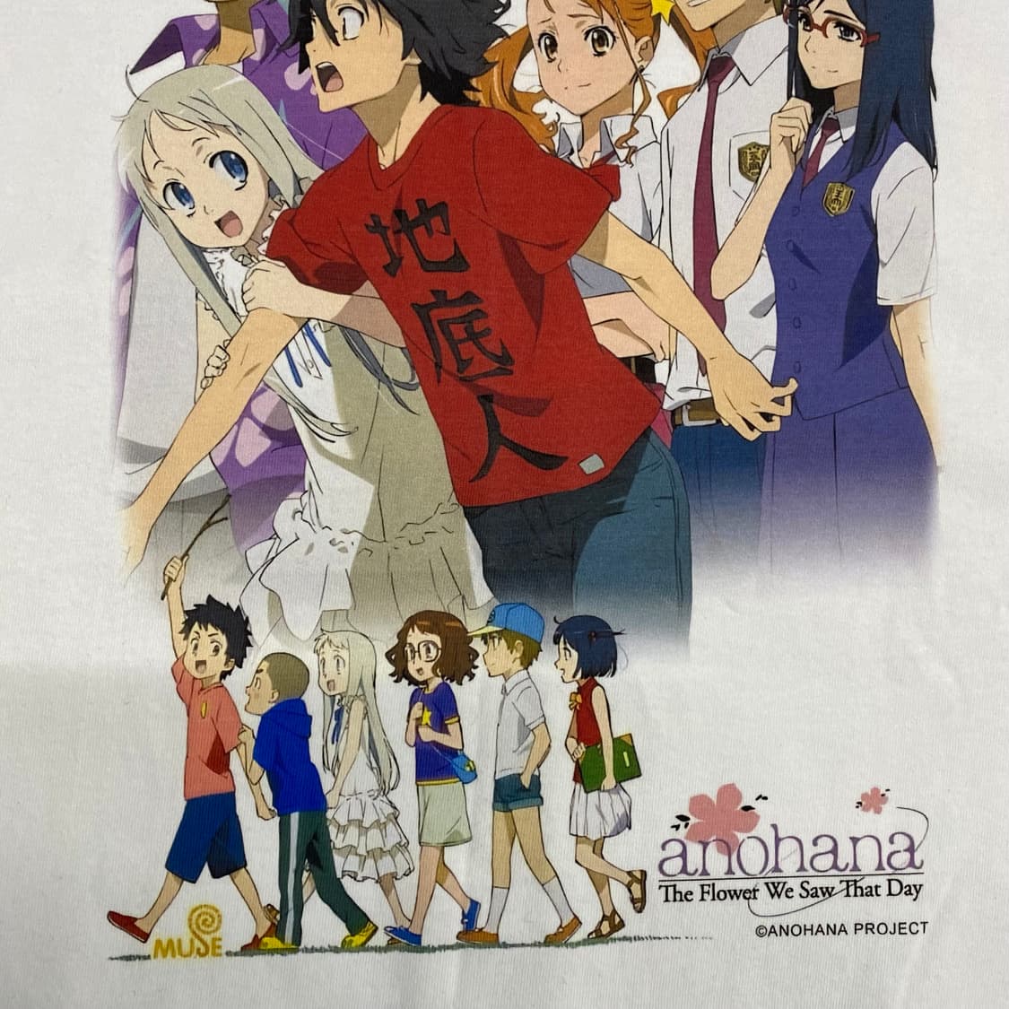 아노하나 부틀렉 애니메이션 티셔츠 애니티 상품이미지5