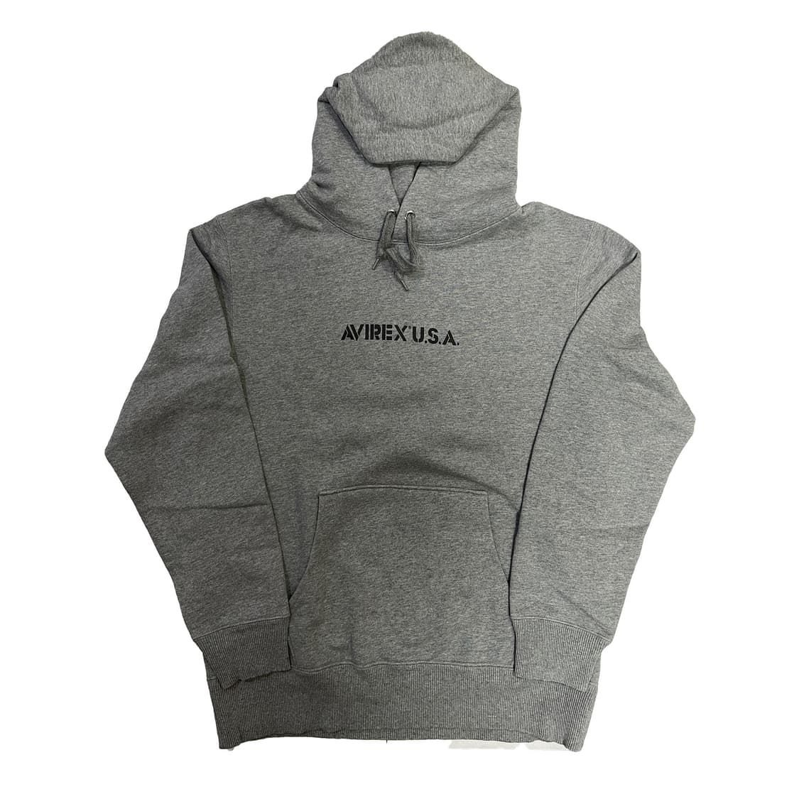 아비렉스 U.S.A. 회색 후드티 XL 상품이미지1