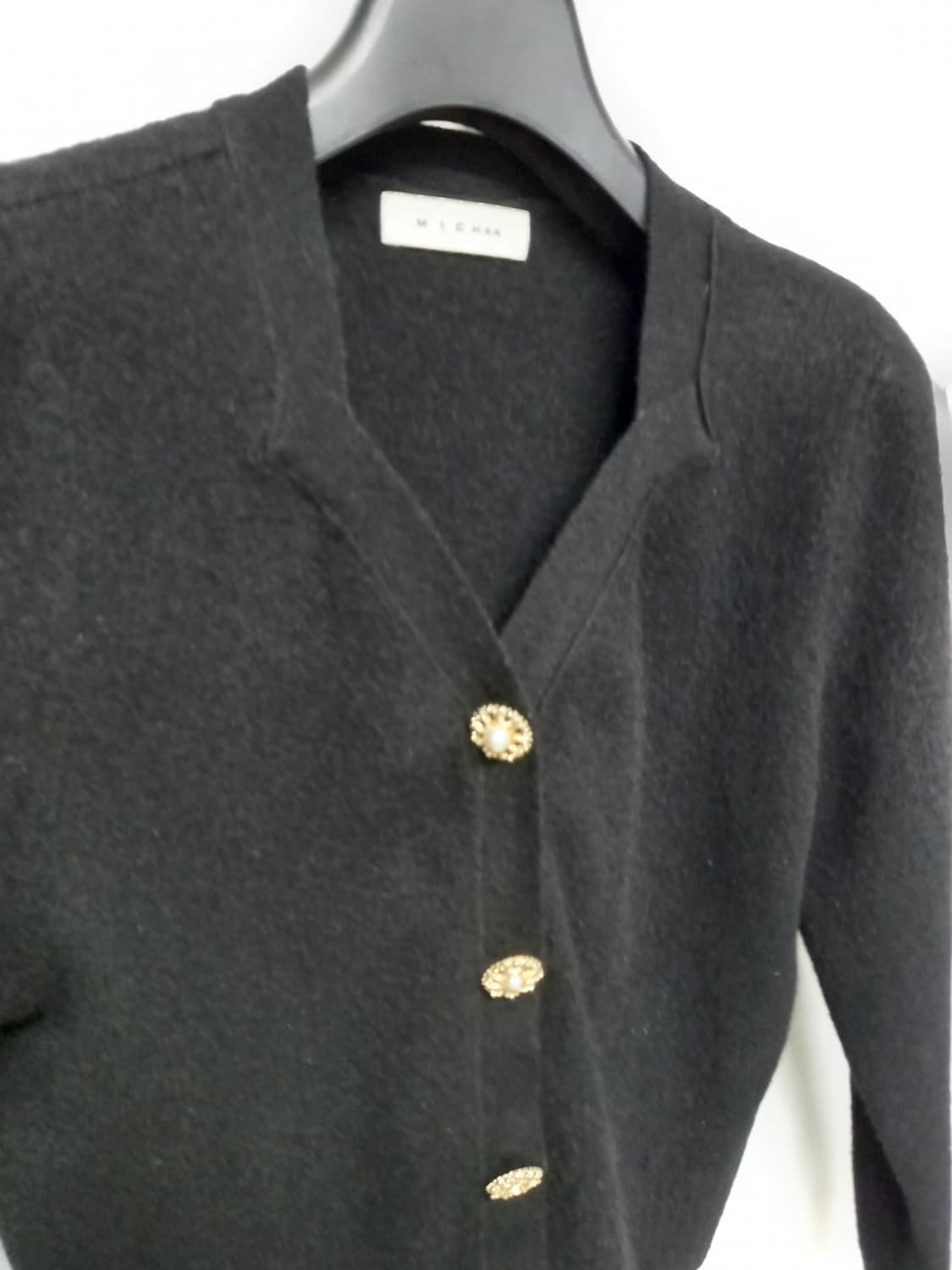 미샤 MICHAA 춘추동 모 너구리 숏 가디건 55.44 상품이미지7