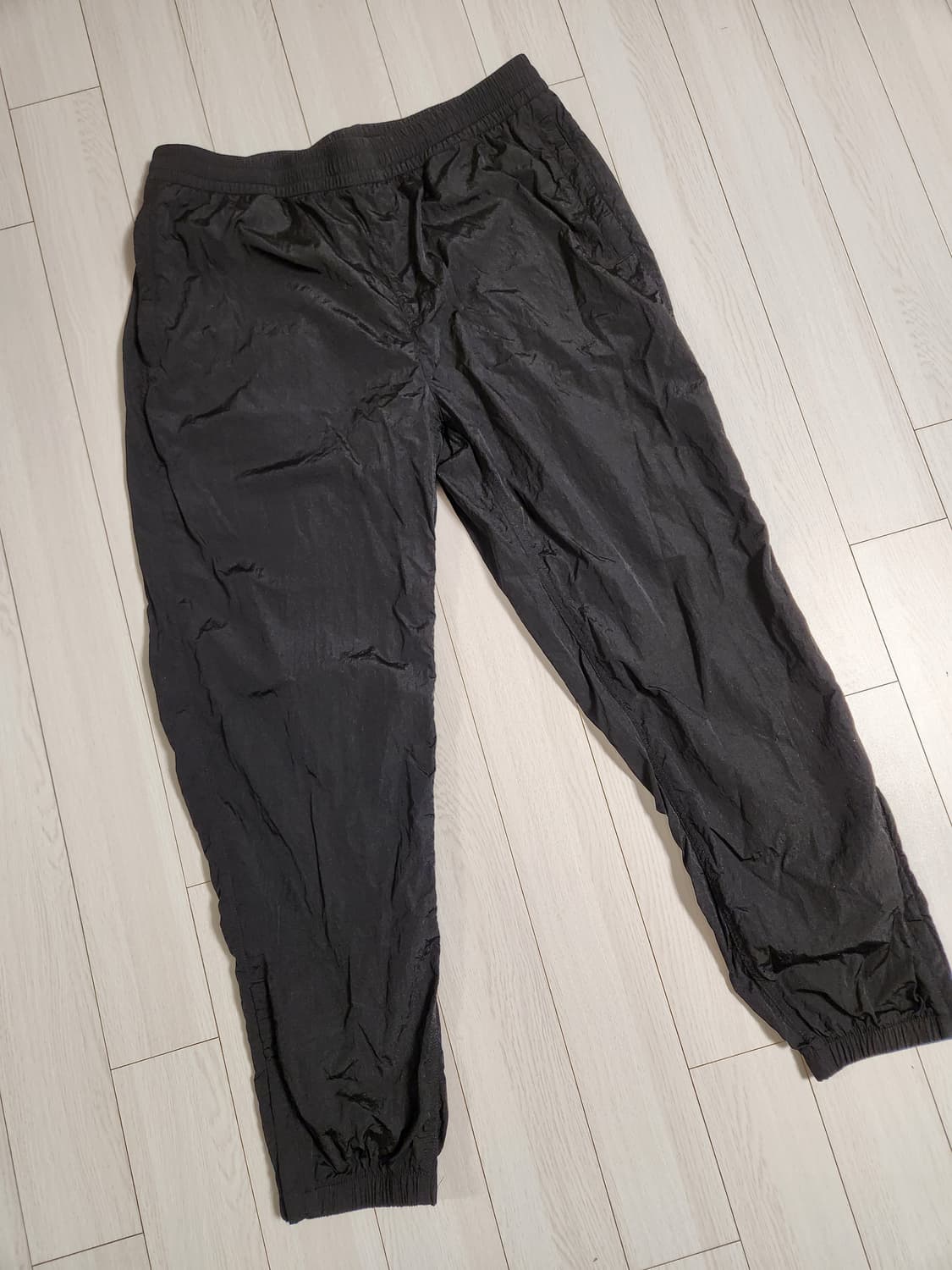 새상품급)신사 스탠다드 브라이트 나일론 조거 팬츠 사이즈34(바스락 우븐 상품이미지3