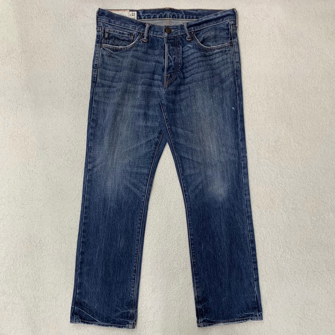 [표기 32, 실측 36] 아베크롬비 와이드 스트레이트핏 데님팬츠 상품이미지3