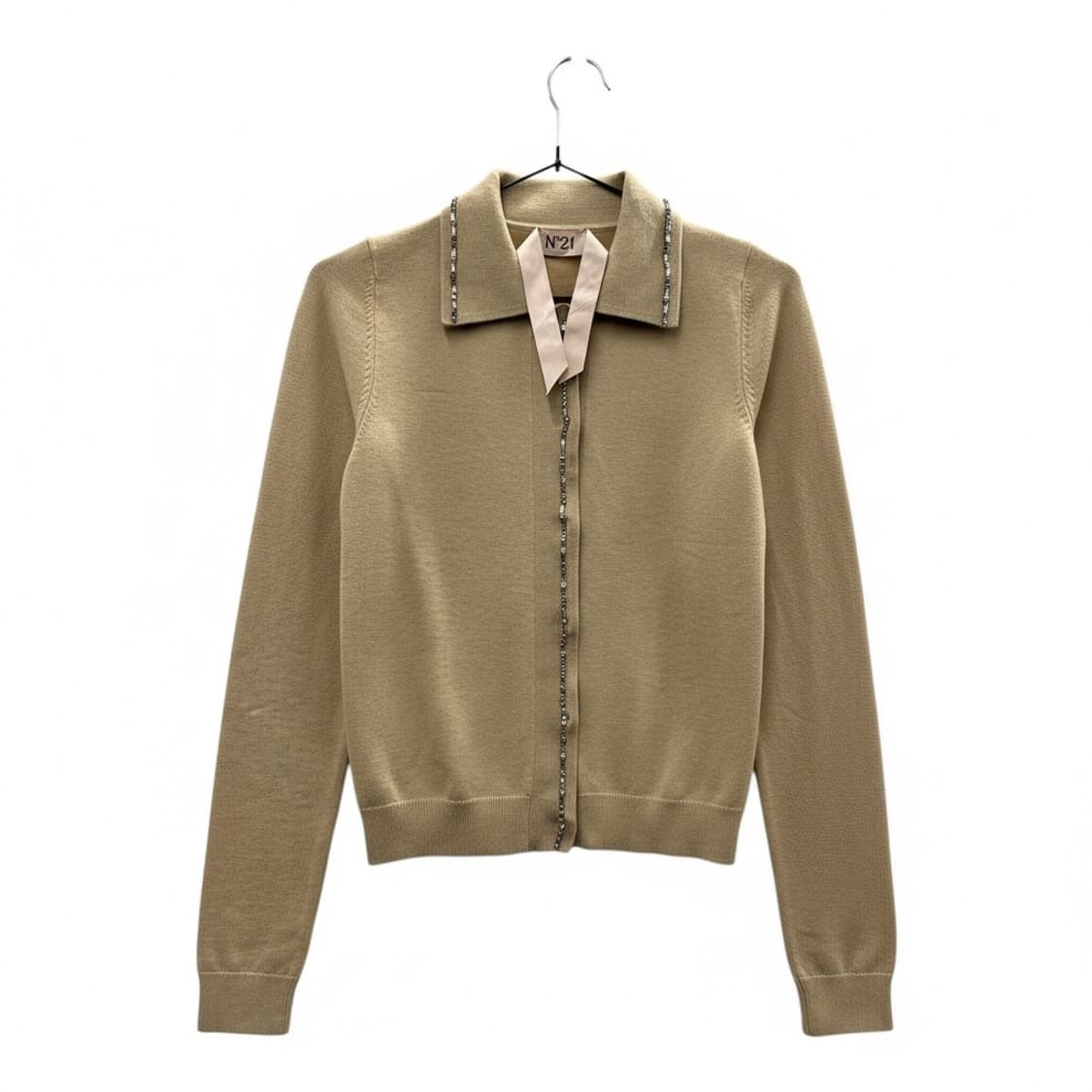 N21 누메로벤투노 매장판 카라 니트 가디건 42 상품이미지1