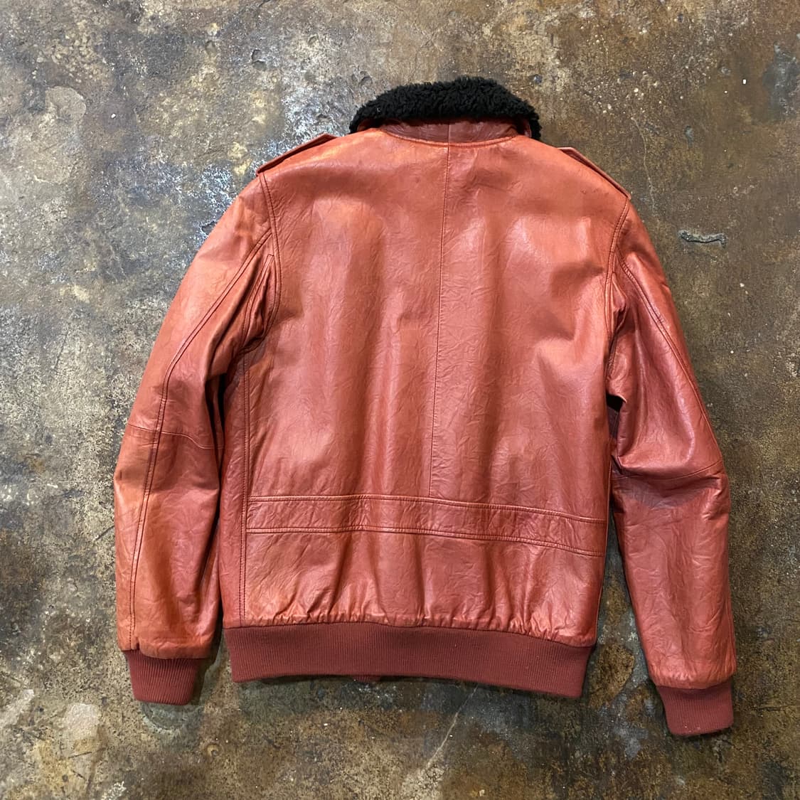 (L) 90s 스와거 swagger 레더자켓 상품이미지10