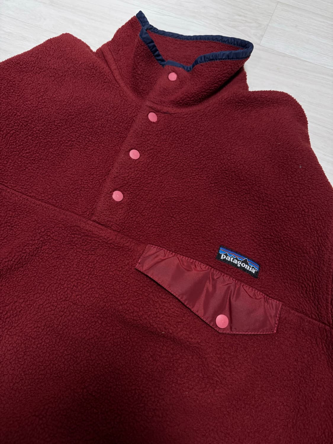 [M] 90s 파타고니아 신칠라 빈티지 마룬 상품이미지4