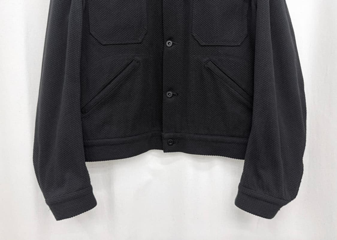 코자부로 23SS 트럭커 자켓 사시코 블랙 상품이미지3
