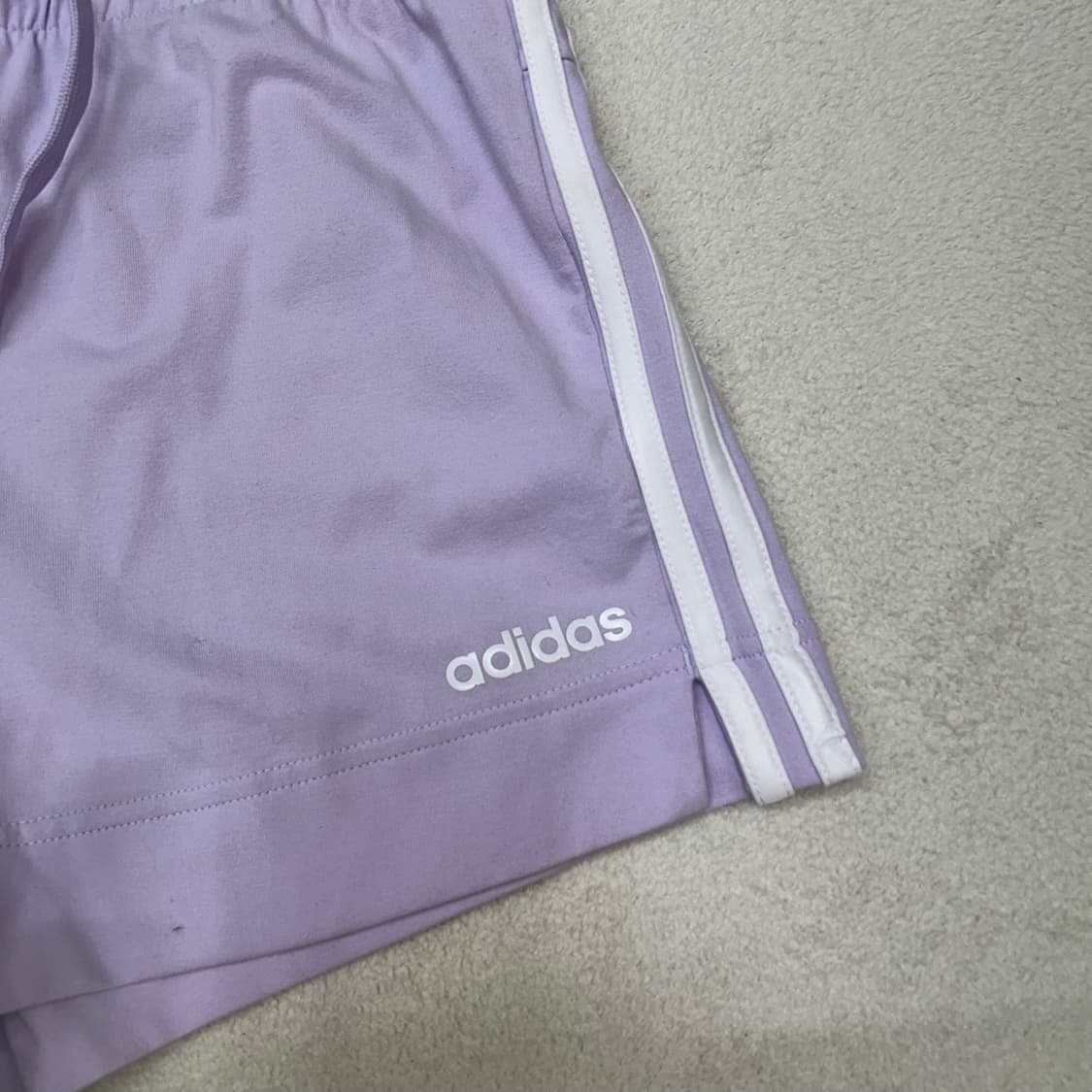 Adidas milky purple shorts 상품이미지4