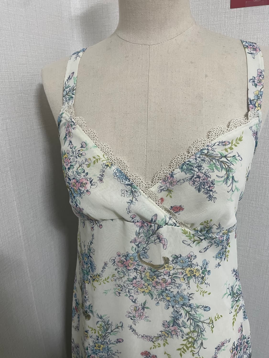 빈티지 미니 나시 원피스 상품이미지7