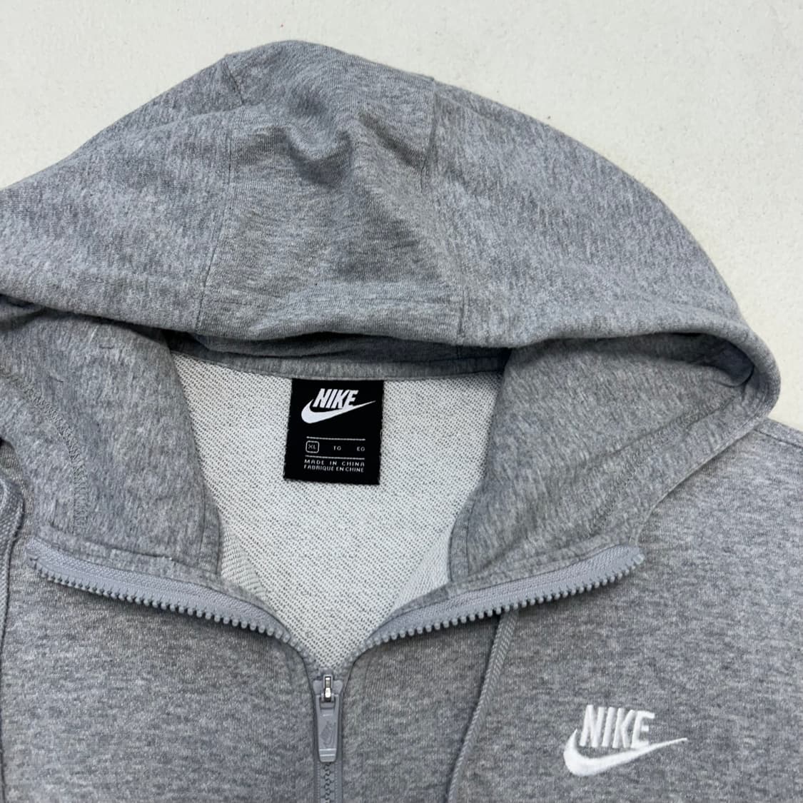 Nike gray hood zip-up  상품이미지6