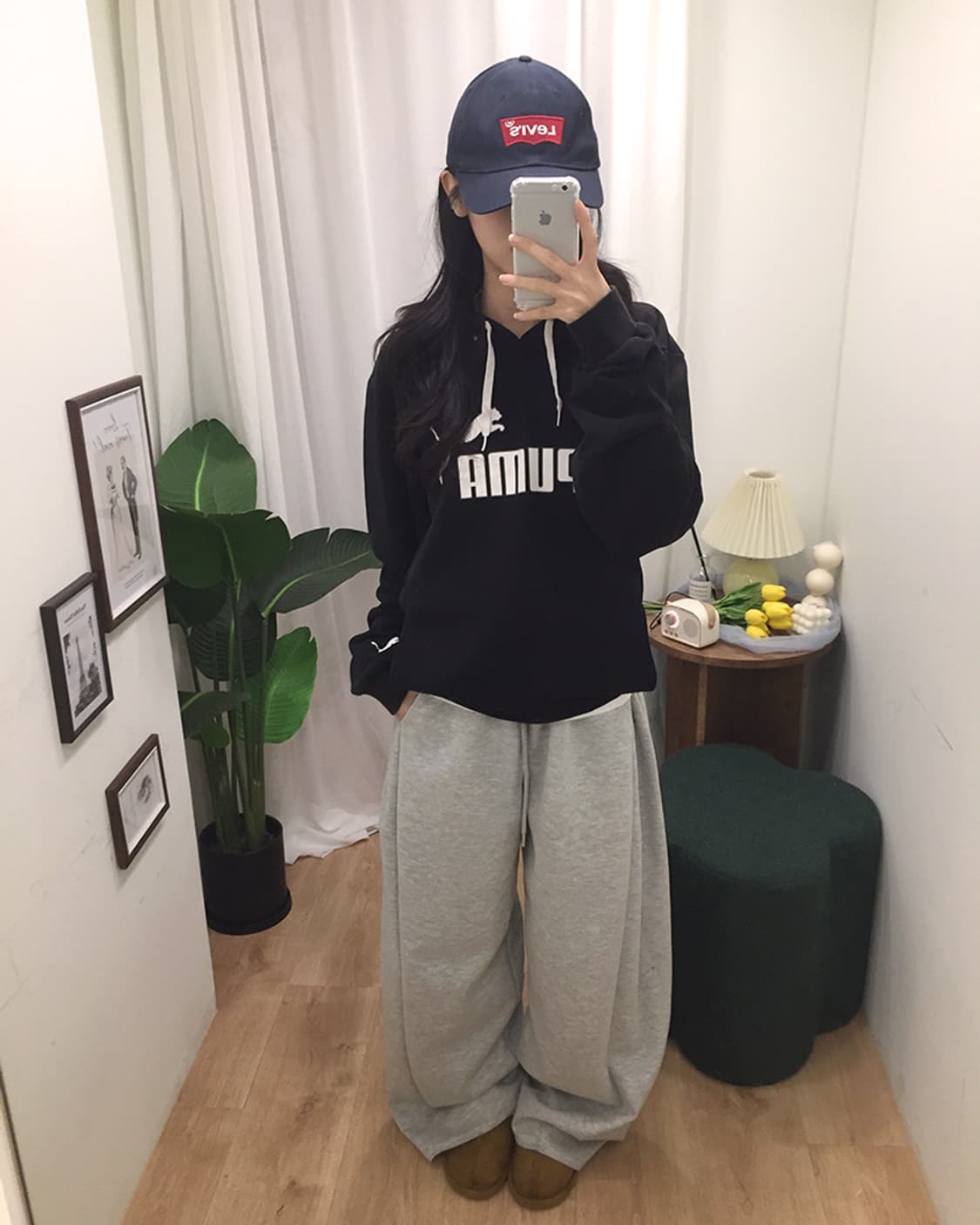 공용 퓨마 스웻후드티 95~100 상품이미지1