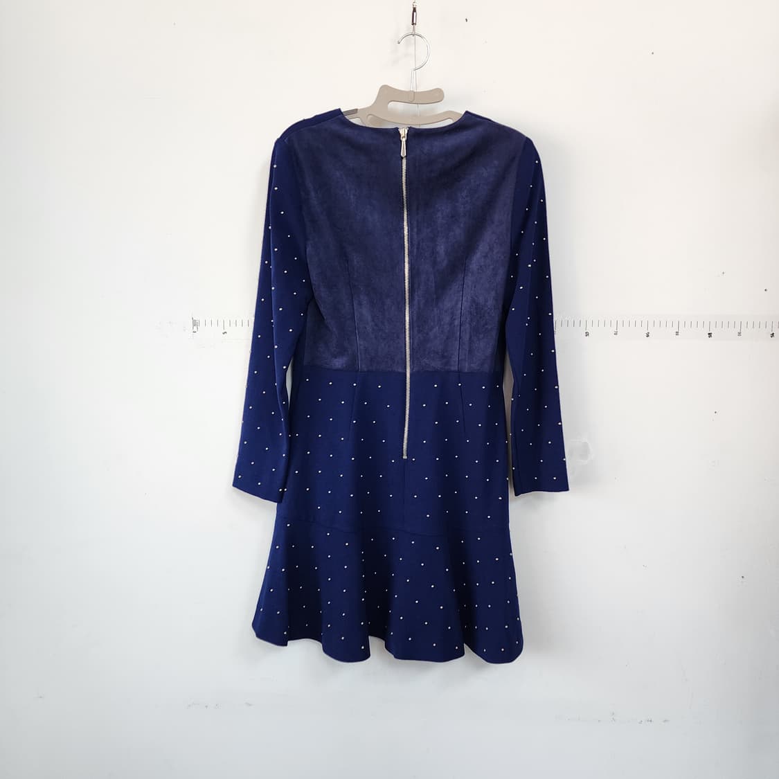 베네통 네이비 도트 원피스 상품이미지3