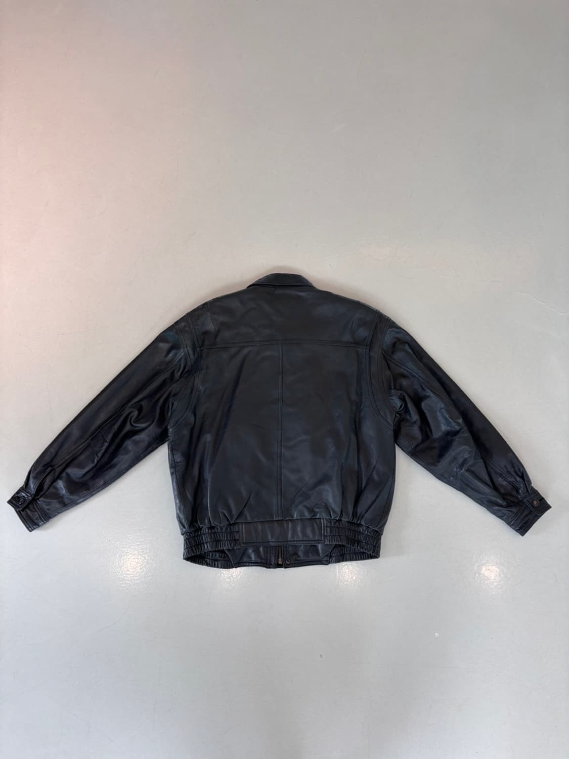 Vintage Coffee Time Lambs Leather JK 상품이미지5
