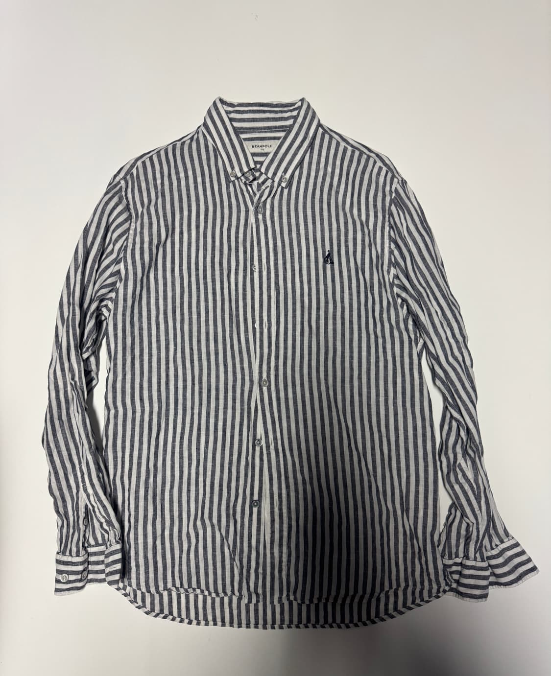 빈폴 beanpole 스트라이프 린넨 셔츠 XL 상품이미지1