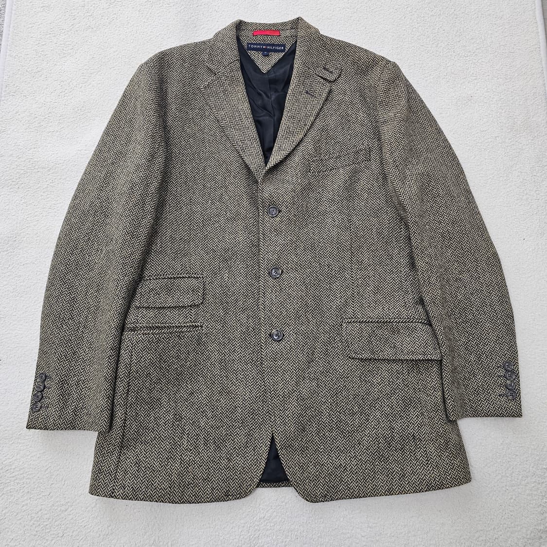 XL 52R 타미힐피거 헤링본 자켓 상품이미지1