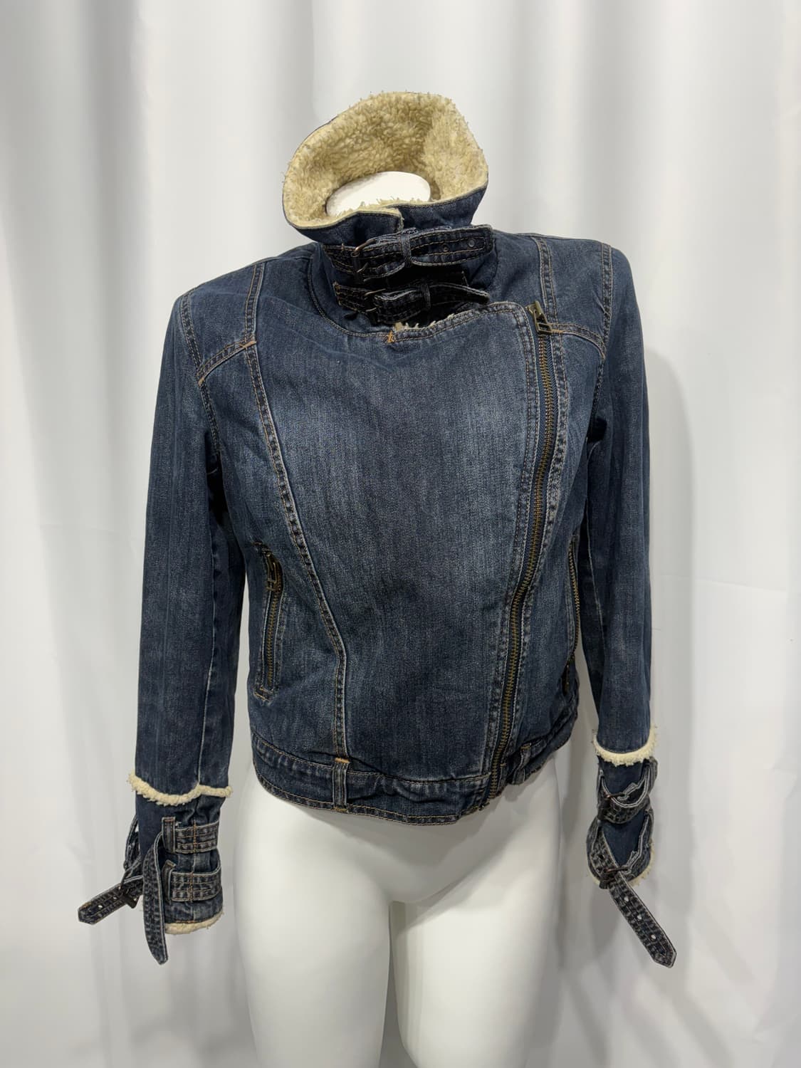 🎸쉬어링 스타일 데님 자켓🎸 상품이미지6